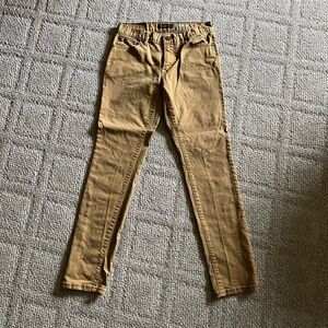 Aeropostale Tan Skinny Chino Style Pants Size 30/32